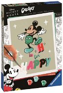 Ravensburger 201297 CreArt Disney: Mickey Mouse: H is for Happy - Maľovanie podľa čísel