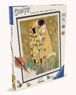 Ravensburger 236480 CreArt Gustav Klimt: Polibek - Painting by Numbers