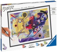 Ravensburger 236503 CreArt Wassily Kandinsky: Žlutá, červená, modrá - Painting by Numbers