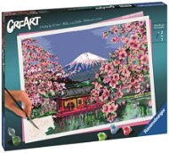 Ravensburger 201778 CreArt Japonské čerešňové kvety - Maľovanie podľa čísel