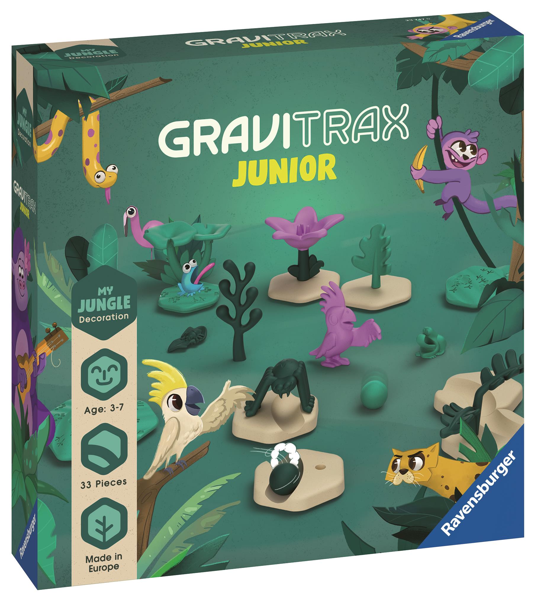 Ravensburger 237470 GraviTrax Junior Dzsungel