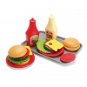 Dantoy Classic sada s tácem Burger - Toy Kitchen Food