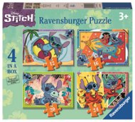 Ravensburger 120010692 Disney: Stitch 4 v 1 - Jigsaw