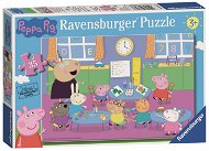 Ravensburger 086276 Prasiatko Peppa v škole - Puzzle