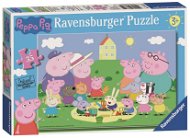 Ravensburger 086320 Prasiatko Peppa na pieskovisku - Puzzle