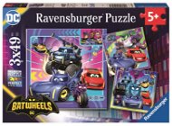 Ravensburger 120010562 Batwheels 3x49 dílků - Jigsaw