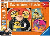 Ravensburger 120010616 Ja, zloduch 4 3 × 49 dielikov - Puzzle