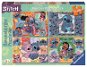 Ravensburger 057313 Disney: Stitch 4× 100 dielikov - Puzzle