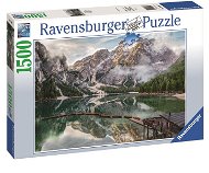 Puzzle Ravensburger 176007 Jazero Braies, Taliansko - Puzzle
