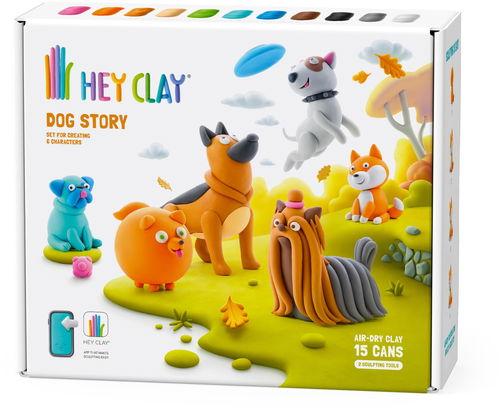 Hey Clay Dog story - Modelovací hmota - Hlavní obrázek