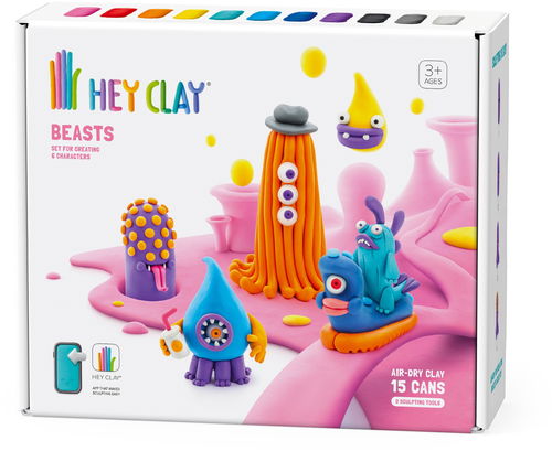 Hey Clay Příšery - Modelovací hmota - Hlavní obrázek
