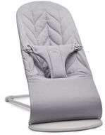 Baby Rocker Babybjörn Bliss Light Grey Petal Woven, světle šedá konstrukce - Dětské lehátko