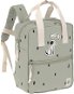 Lässig Mini Square Backpack Happy Prints light olive - Detský ruksak