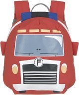 Lässig Tiny Backpack Drivers fire engine - Kis hátizsák