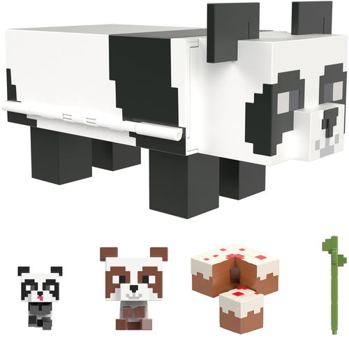 Minecraft Mini Mob Head panda herní dům - Herní set - Hlavní obrázek