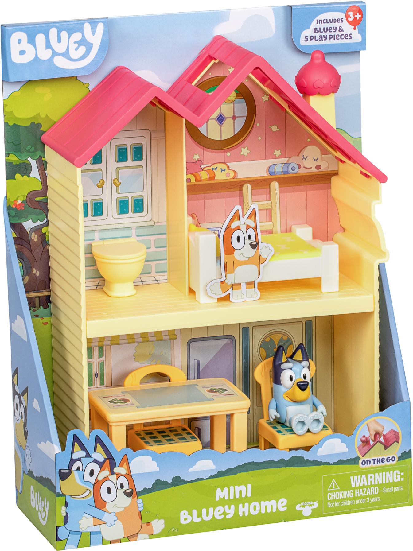 Bluey House Heeler Mini játékkészlet