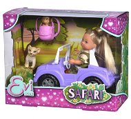 Simba Evička Safari s autom - Bábika