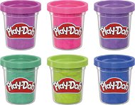 Play-Doh élénk színek, 6 db - Gyurma