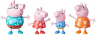 Figuren-Set und Zubehör Peppa Pig Peppas Familie im Urlaub 4er-Set Figuren - Set figurek a příslušenství