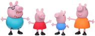 Figure and Accessory Set Prasátko Peppa Peppina rodinka sada 4 figurek - Set figurek a příslušenství