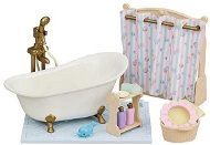 Figura kiegészítő Sylvanian Families Fürdőszobaszett fürdőkáddal és zuhanyzóval - Doplňky k figurkám