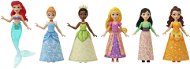 Disney Princess Set mit 6 kleinen Puppen auf der Teeparty - Puppe