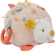 Nattou Mila, Zoe & Lana Hedgehog Zoe 22 cm with 6 activities - Baby Rattle