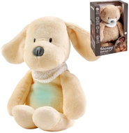 Nattou Sleepy Dog 4in1 musical with light and crying sensor Vanilla - Baby Sleeping Toy