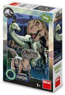 Dino Jurassic World XL neon - Puzzle