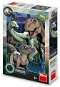 Dino Jurský svet XL neon - Puzzle