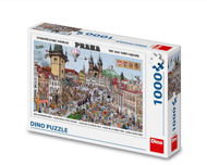 Puzzle Dino Óváros tér - Puzzle