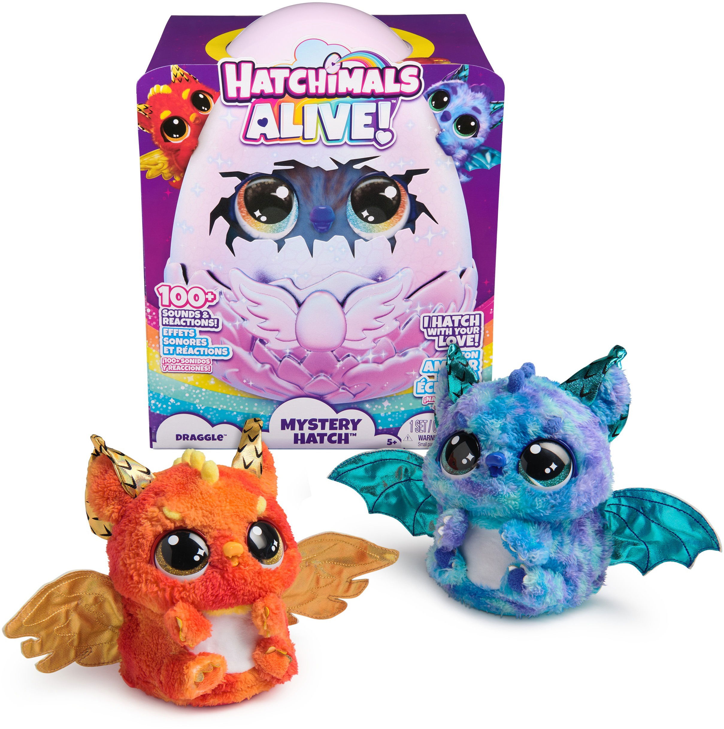 Hatchimals Hatching Interactive Animal Draco Interactive Toy Alza.cz