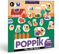 POPPIK Moje první samolepky Mláďátka - Kids Stickers