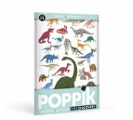 POPPIK Samolepkový plakát Dinosauři - Kids Stickers