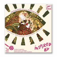 Vyškrabávací obrázky Djeco Inspired by Gustav Klimt bohyně - Vyškrabávací obrázky