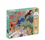 Djeco Luxusní výtvarný set Dinosauři - Kreativní sada