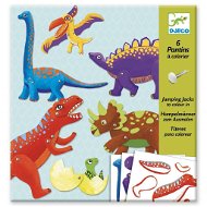 Djeco Loutky Dinosauři - Kreativní sada