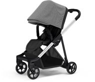 Thule Shine Melange Grey on Aluminum - Baby Buggy