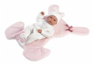Llorens 63598 New Born Holčička - realistická panenka miminko s celovinylovým tělem - 35 cm - Doll