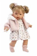Llorens 38356 Joelle - realistická panenka se zvuky a měkkým látkovým tělem - 38 cm - Doll