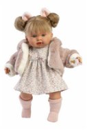 Llorens 42282 Alexandra - realistická panenka se zvuky a měkkým látkovým tělem - 42 cm - Doll