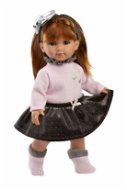 Llorens 53551 Nicole - valósághű baba puha szövettesttel - 35 cm - Játékbaba