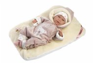 Llorens 74106 New Born – realistická bábika bábätko so zvukmi a mäkkým látkovým telom – 42 cm - Bábika