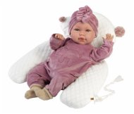 Llorens 74118 New Born - realistická panenka miminko se zvuky a měkkým látkovým tělem - 42 cm - Doll