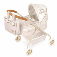 DeCuevas 86078 Můj první kočárek pro panenky s taškou Verona 2024 - 56 cm - Doll Stroller