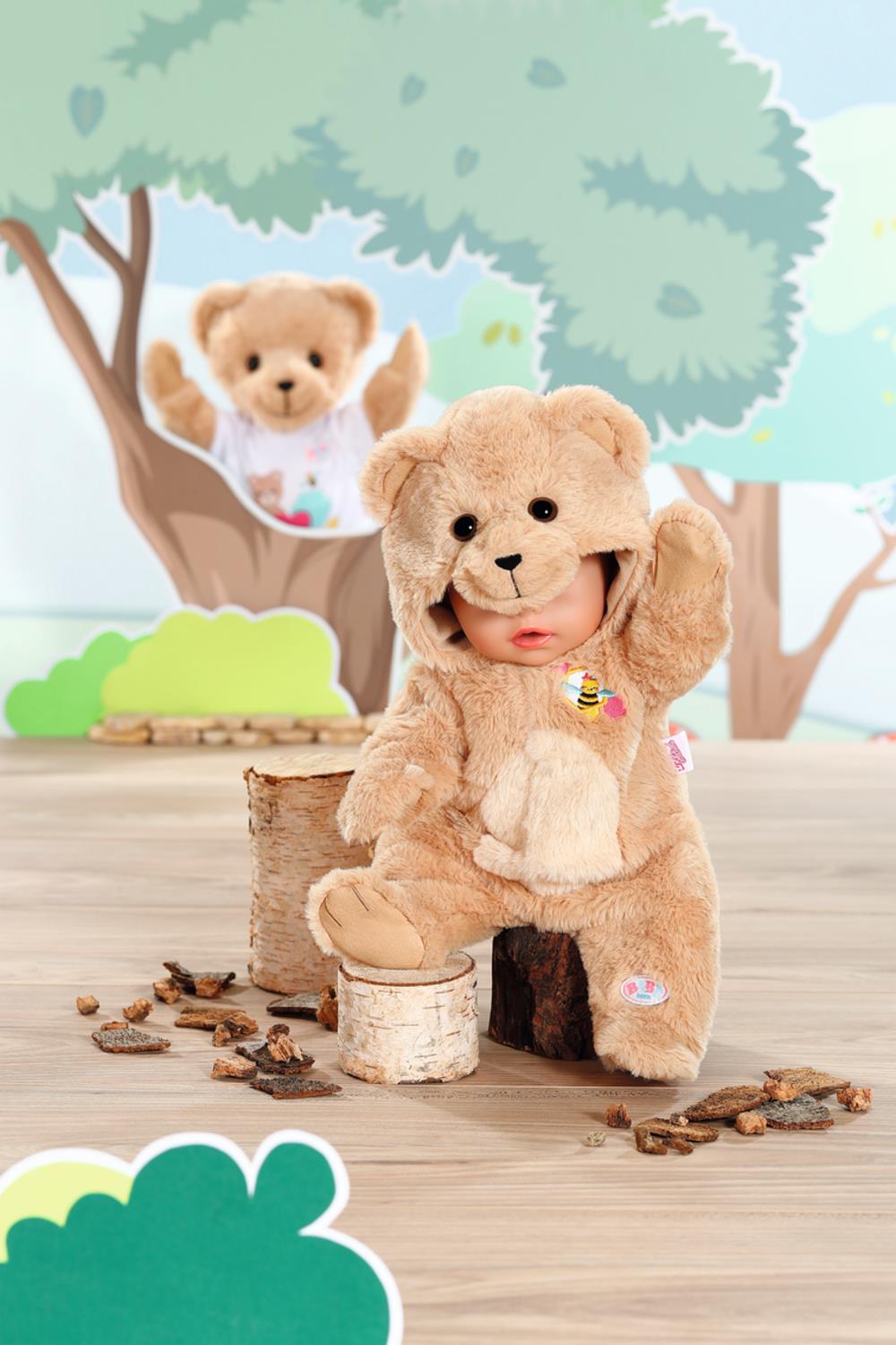 BABY born Teddy bear costume 43 cm Toy Doll Dress Alza.cz