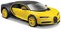 Maisto Bugatti Chiron, žltá/čierna - Kovový model