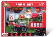 Maisto Farmářský set Massey Ferguson - Traktor