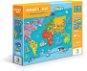 Jigsaw Dodo Magnetická hra Mapa světa - Puzzle