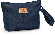 T-TOMI Small Baggie Denim Navy  - Case for Personal Items
